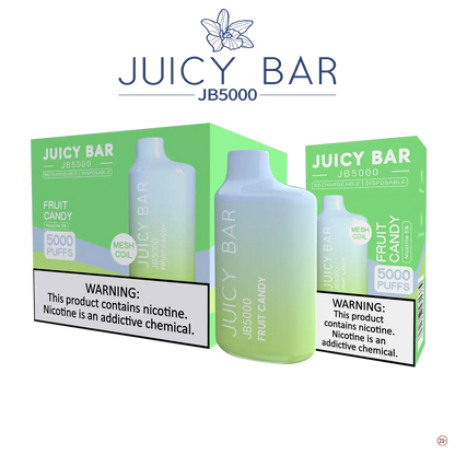 JUICY BAR JB5000 DISPOSABLE VAPE - 5000 PUFFS - SVAB