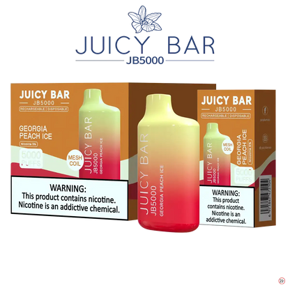 JUICY BAR JB5000 DISPOSABLE VAPE - 5000 PUFFS - SVAB