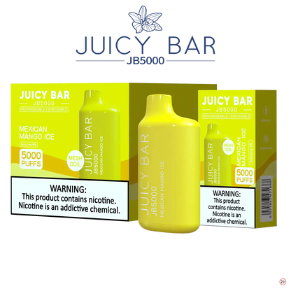 JUICY BAR JB5000 DISPOSABLE VAPE - 5000 PUFFS - SVAB