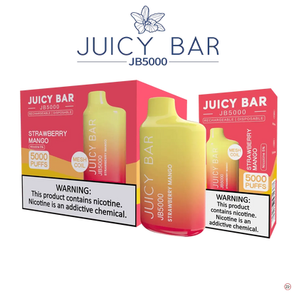 JUICY BAR JB5000 DISPOSABLE VAPE - 5000 PUFFS - SVAB
