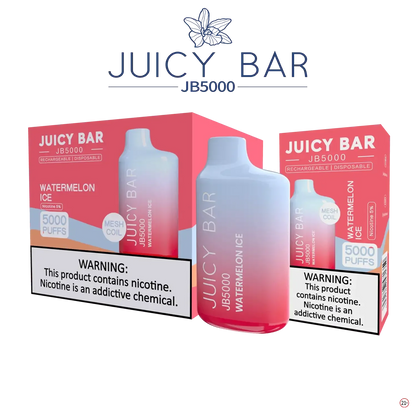 JUICY BAR JB5000 DISPOSABLE VAPE - 5000 PUFFS - SVAB